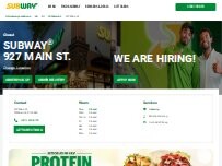 Website Screenshot Subway