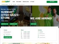 Website Screenshot Subway