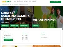 Website Screenshot Subway