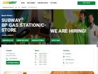 Website Screenshot Subway