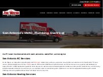 Website Screenshot Jon Wayne Service Company