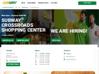 Website Screenshot Subway