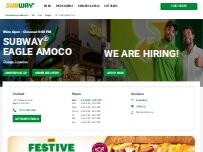 Website Screenshot Subway