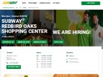 Website Screenshot Subway