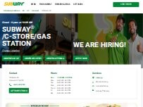 Website Screenshot Subway