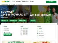 Website Screenshot Subway