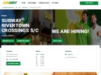 Website Screenshot Subway