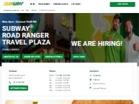 Website Screenshot Subway