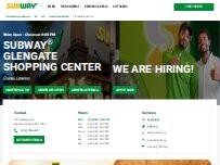 Website Screenshot Subway