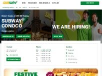 Website Screenshot Subway