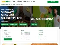 Website Screenshot Subway