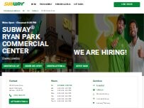 Website Screenshot Subway