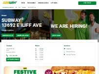 Website Screenshot Subway