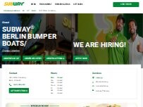 Website Screenshot Subway