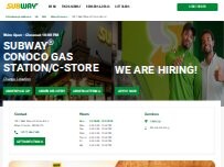 Website Screenshot Subway