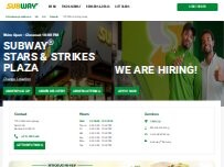 Website Screenshot Subway