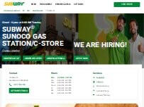 Website Screenshot Subway