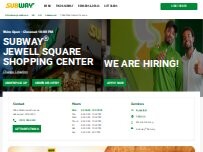 Website Screenshot Subway