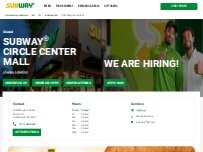 Website Screenshot Subway