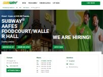 Website Screenshot Subway
