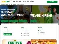 Website Screenshot Subway