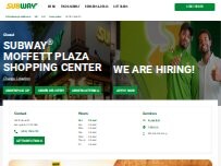 Website Screenshot Subway