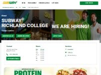 Website Screenshot Subway