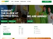 Website Screenshot Subway
