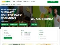 Website Screenshot Subway
