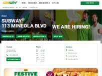 Website Screenshot Subway
