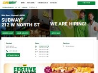 Website Screenshot Subway