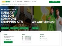 Website Screenshot Subway