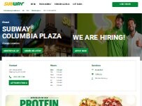 Website Screenshot Subway