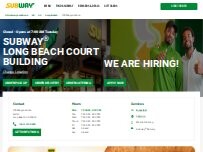 Website Screenshot Subway