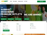Website Screenshot Subway