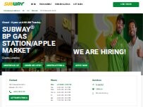 Website Screenshot Subway