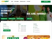 Website Screenshot Subway