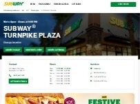 Website Screenshot Subway