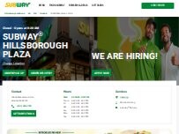 Website Screenshot Subway