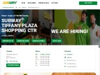 Website Screenshot Subway