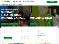 Website Screenshot Subway