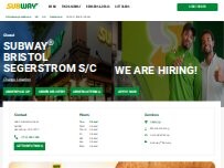 Website Screenshot Subway