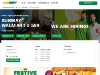 Website Screenshot Subway