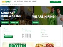 Website Screenshot Subway