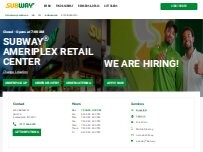 Website Screenshot Subway