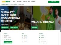 Website Screenshot Subway