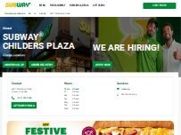 Website Screenshot Subway