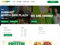 Website Screenshot Subway