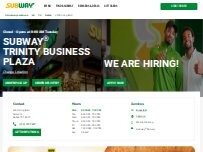 Website Screenshot Subway