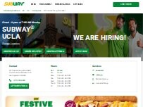 Website Screenshot Subway